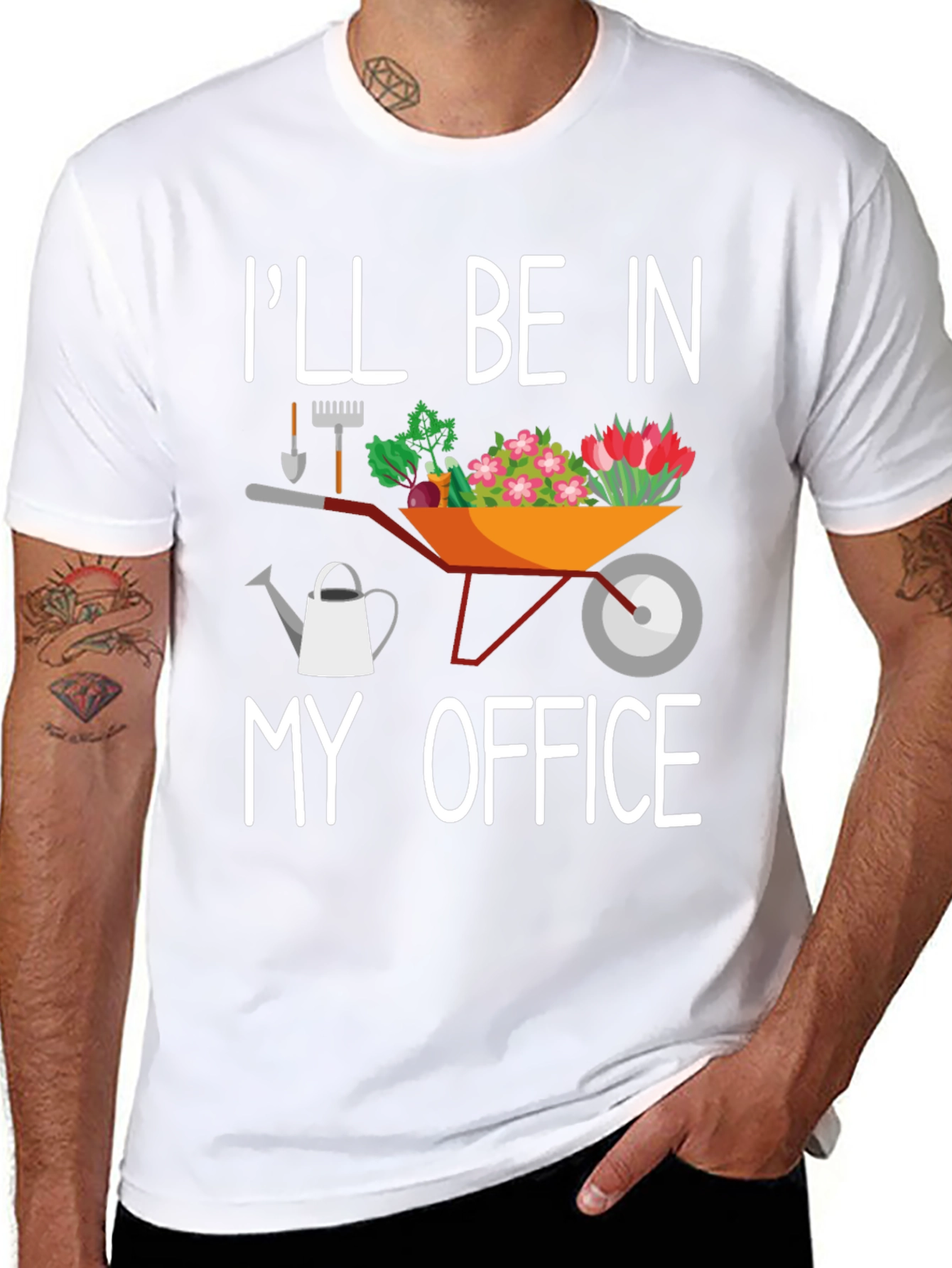 Gardening T-Shirt: Ill Be In My Office