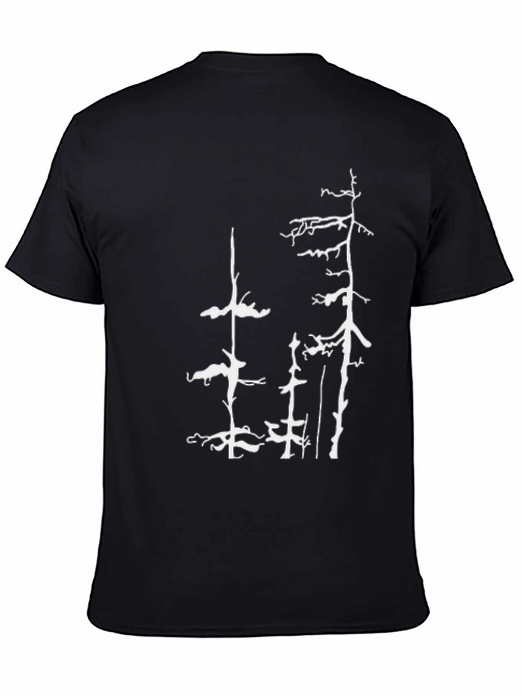 Nature Inspired Black Tee