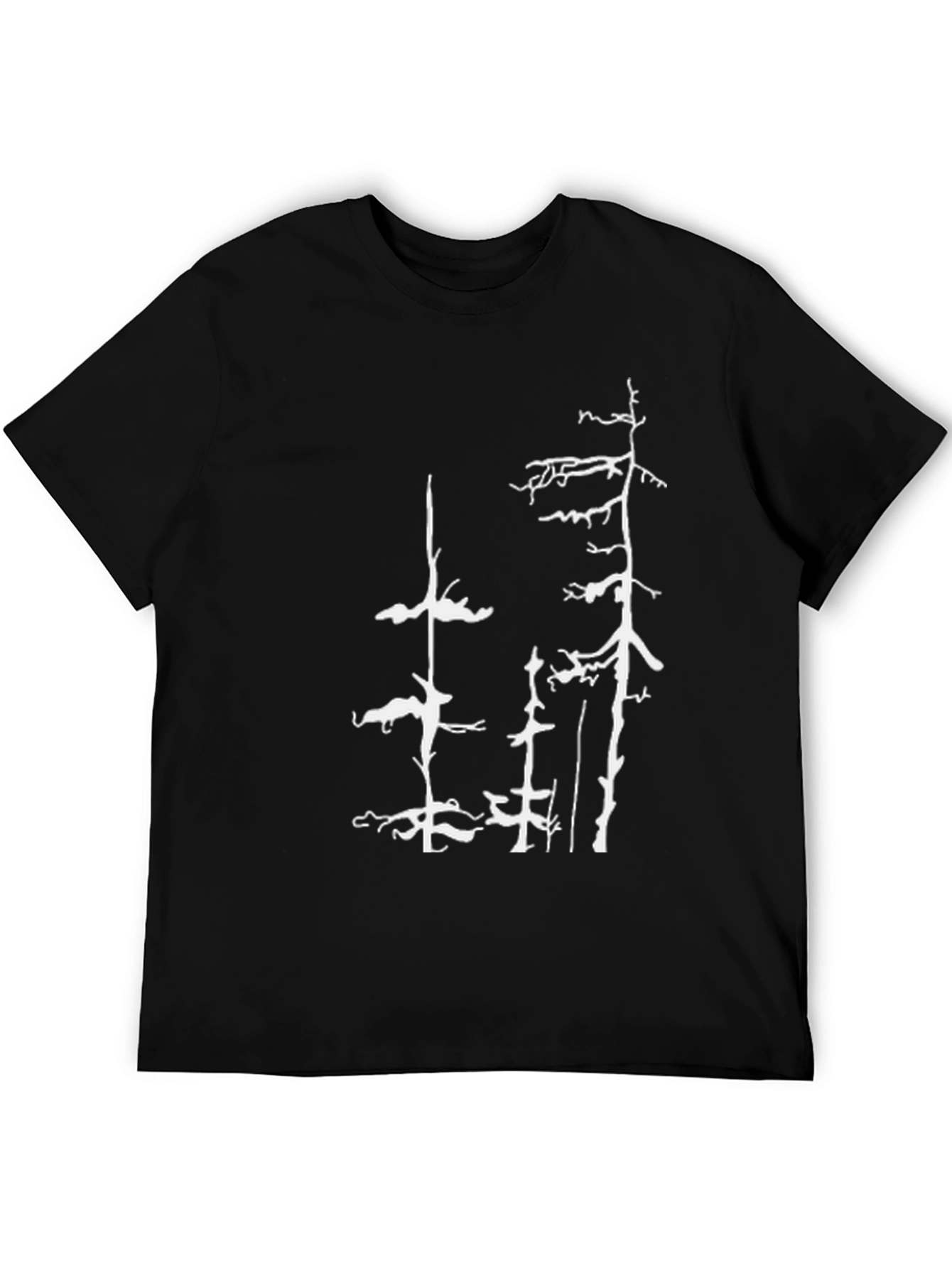Nature Inspired Black Tee