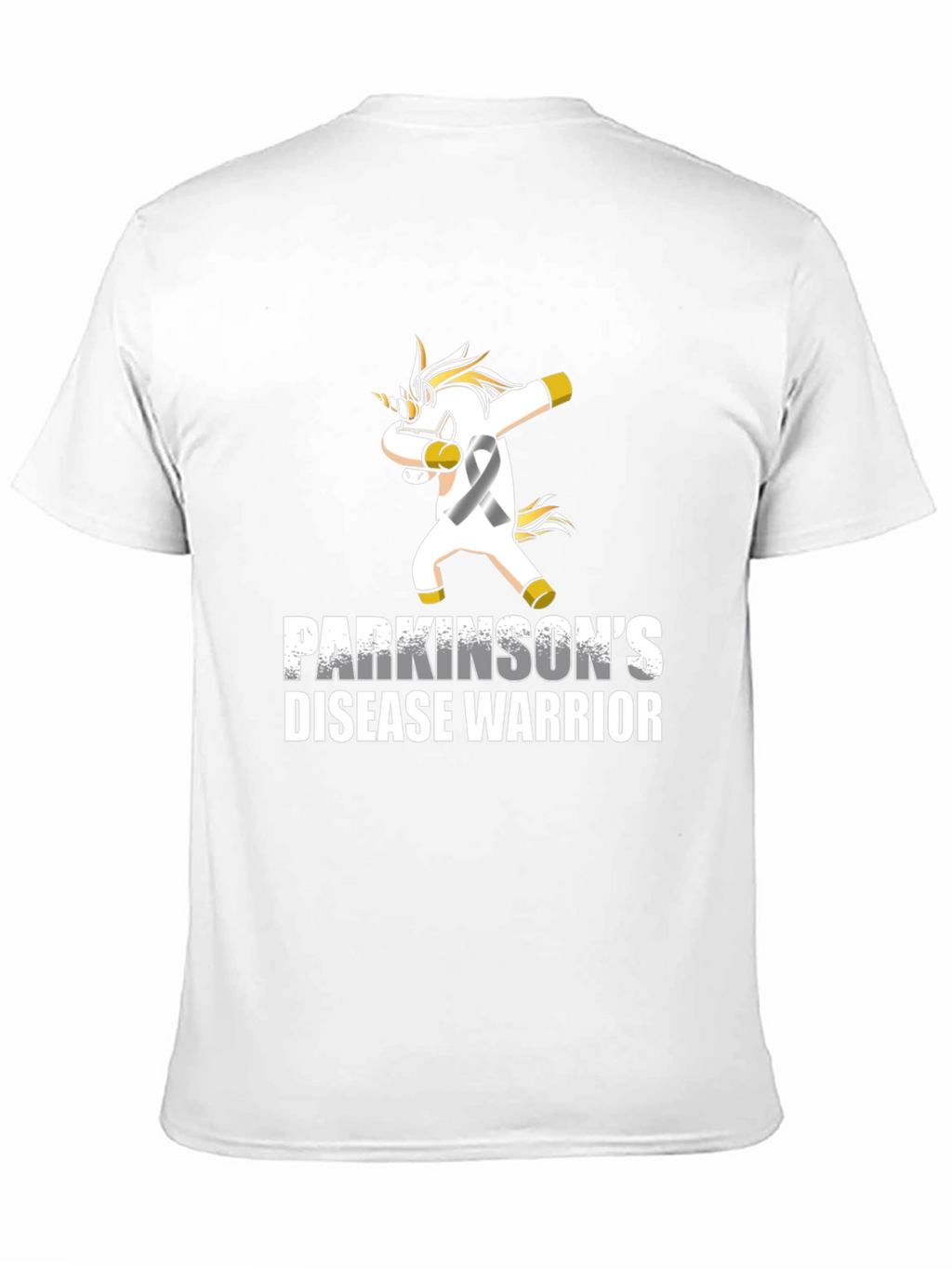Parkinsons Warrior Unicorn Dabbing T-Shirt