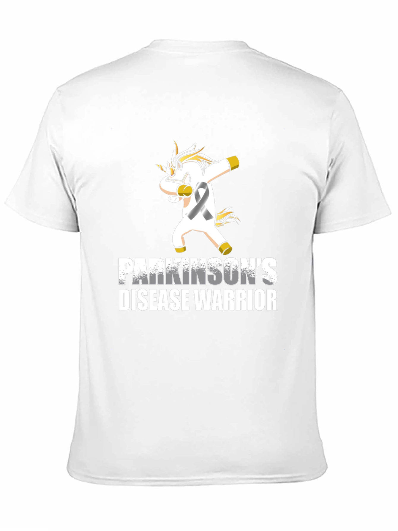 Parkinsons Warrior Unicorn Dabbing T-Shirt