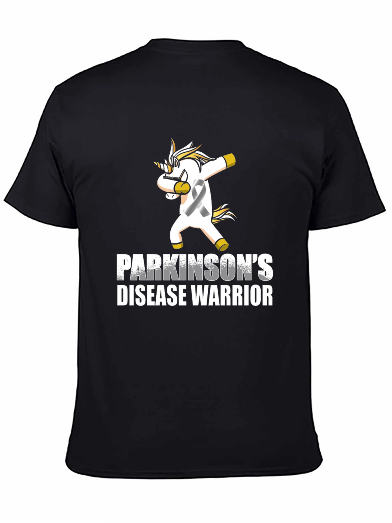 Parkinsons Warrior Unicorn Dabbing T-Shirt