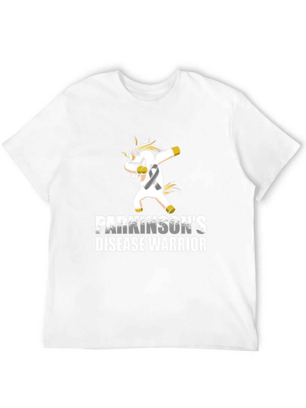 Parkinsons Warrior Unicorn Dabbing T-Shirt