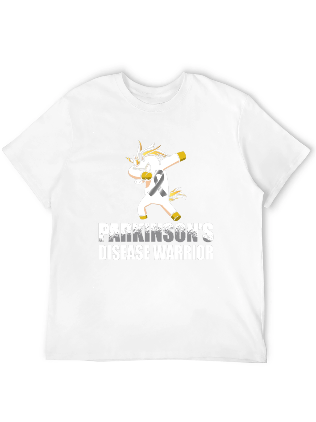 Parkinsons Warrior Unicorn Dabbing T-Shirt