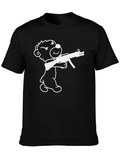 Edgy Bear AK-47 Black T-Shirt