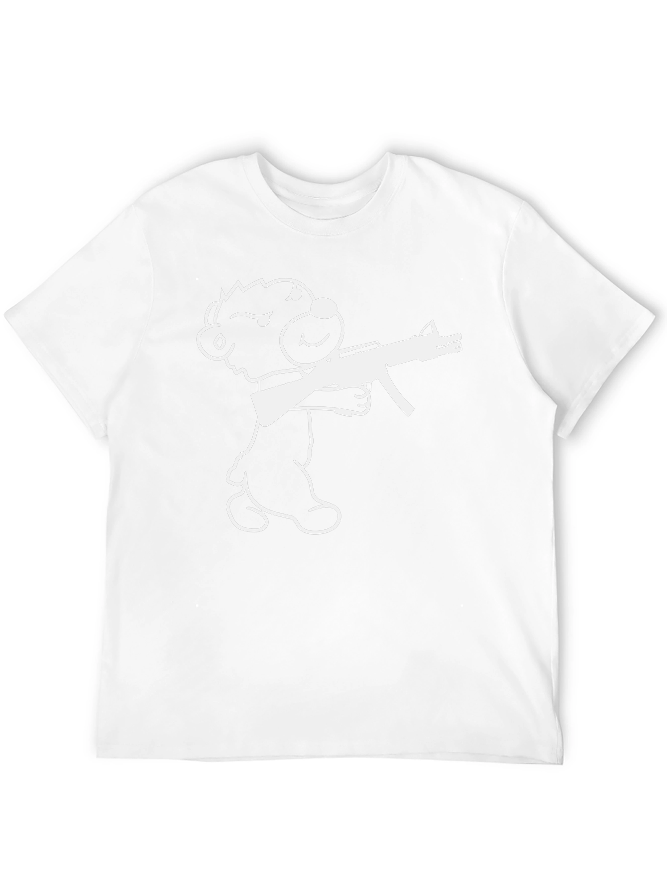 Edgy Bear AK-47 Black T-Shirt