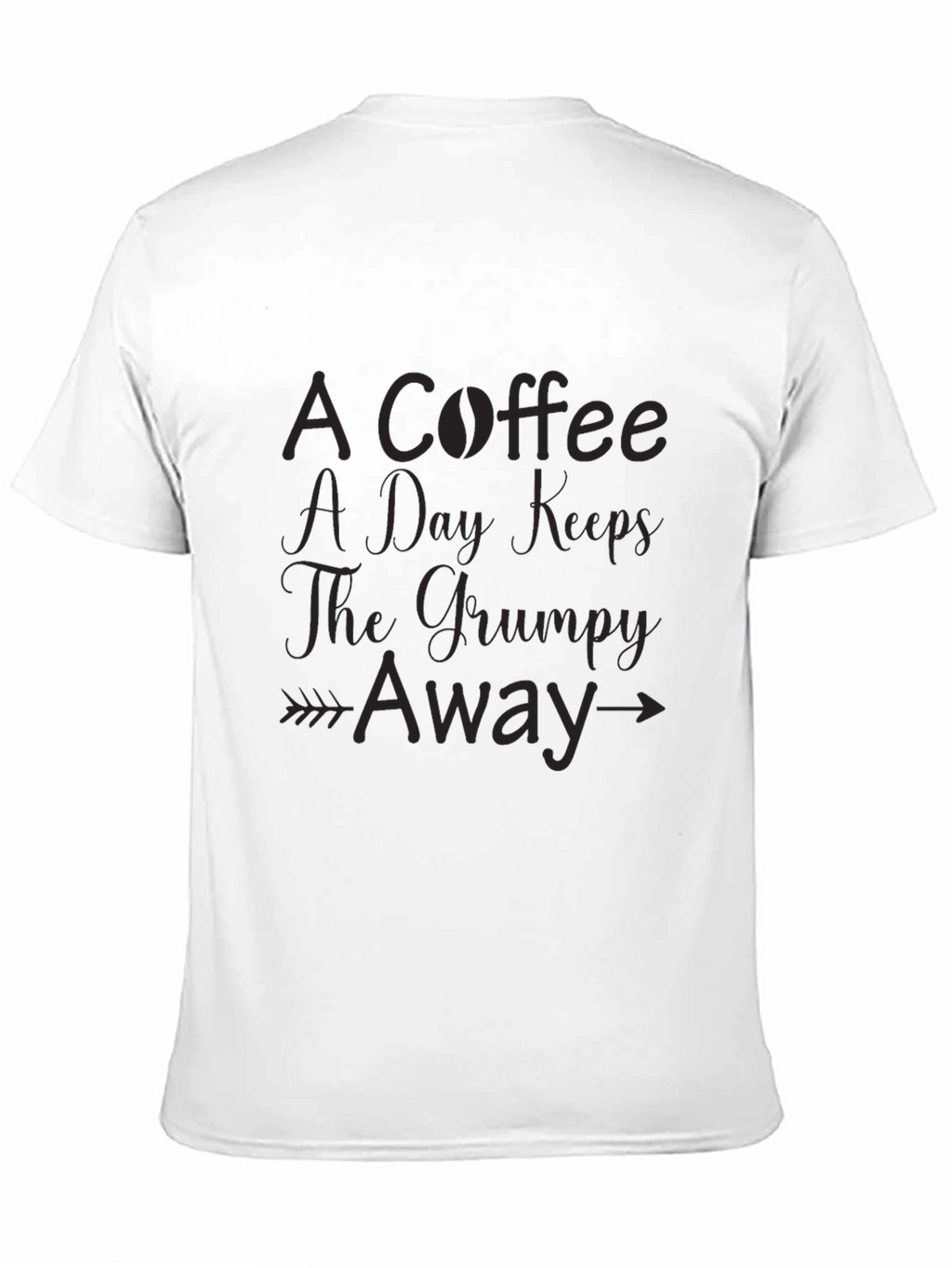 Coffee a Day Grumpy Away Graphic Tee