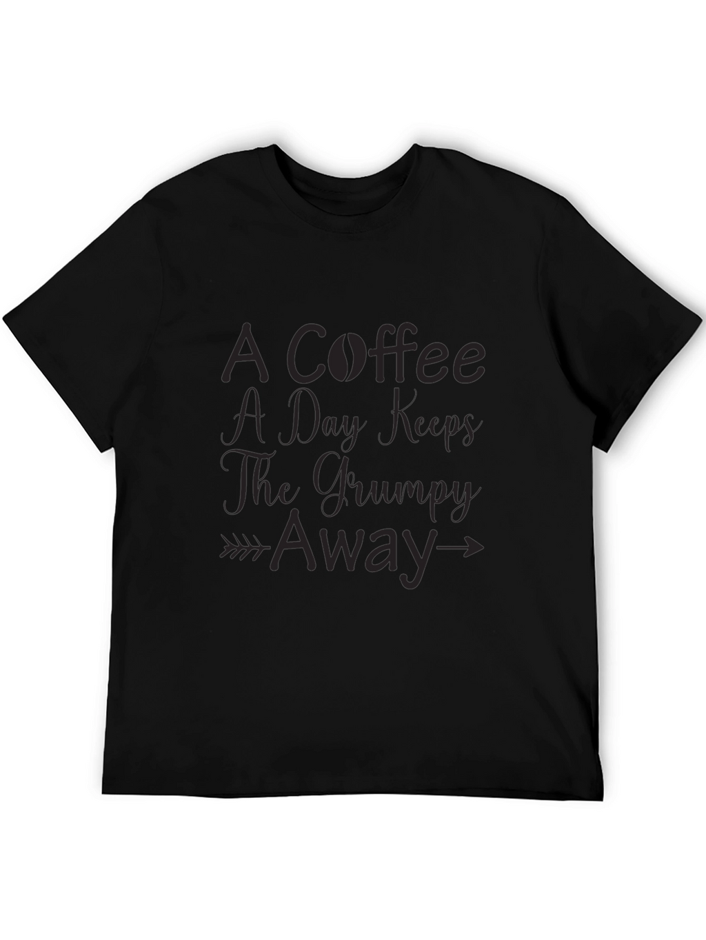 Coffee a Day Grumpy Away Graphic Tee