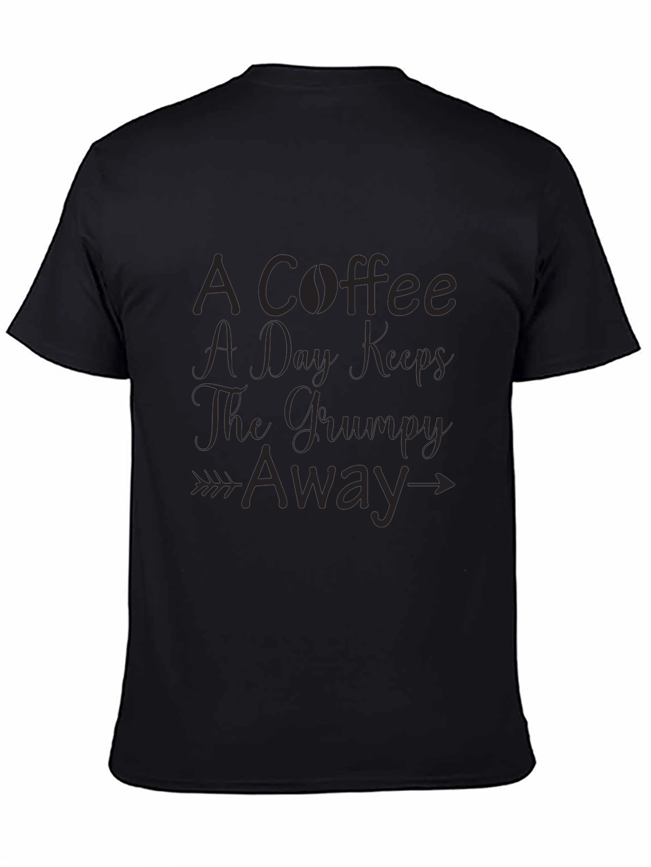 Coffee a Day Grumpy Away Graphic Tee