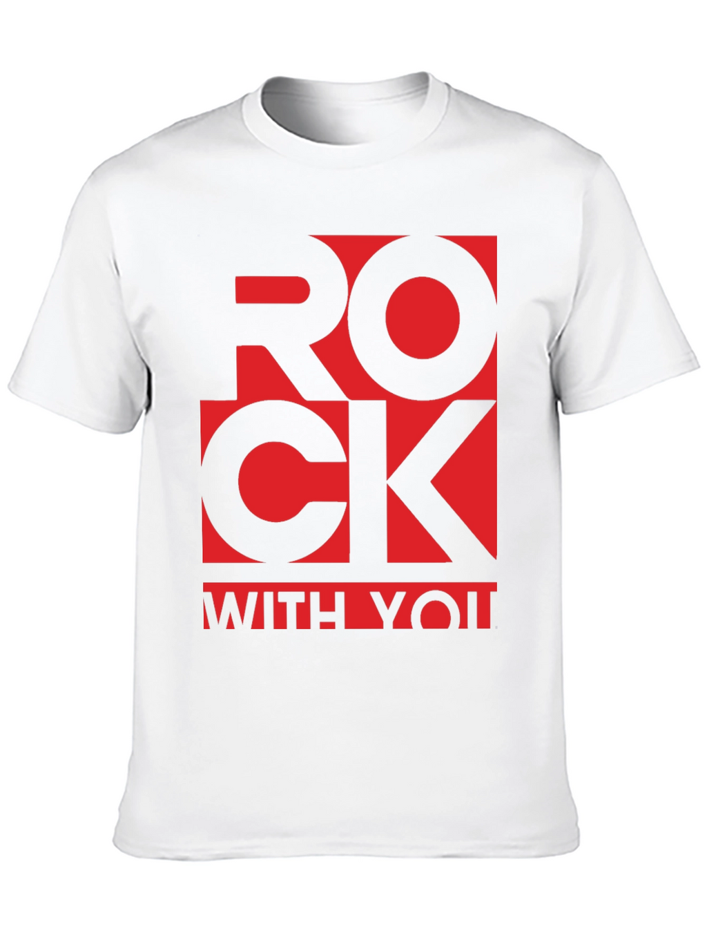 Rock With You Graphic T-Shirt - Black