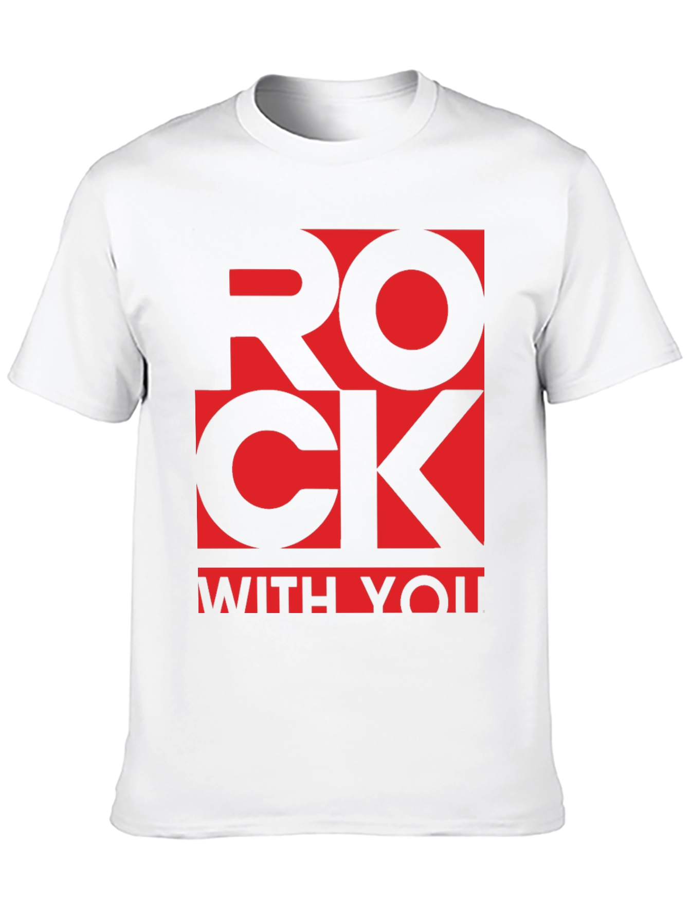 Rock With You Graphic T-Shirt - Black