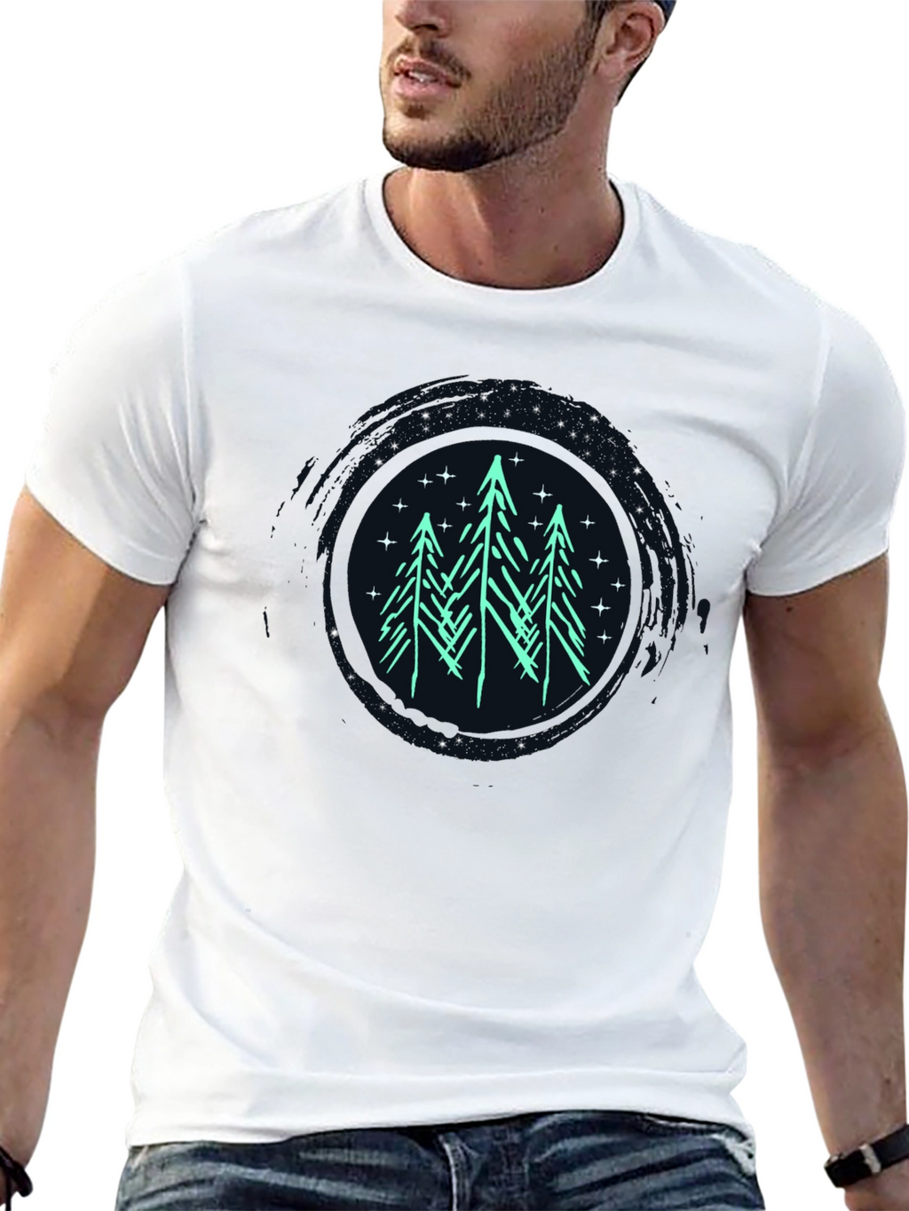 Forest Graphic Tee - Stylish Nature Shirt