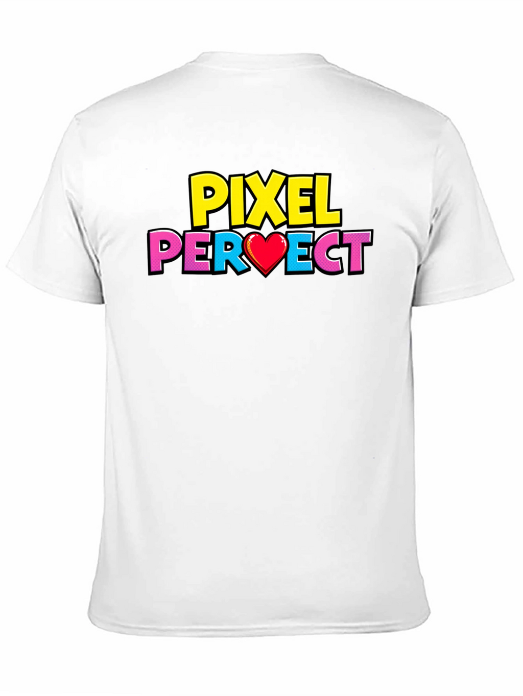 Pixel Perfect Graphic T-Shirt - Gamer Style Tee