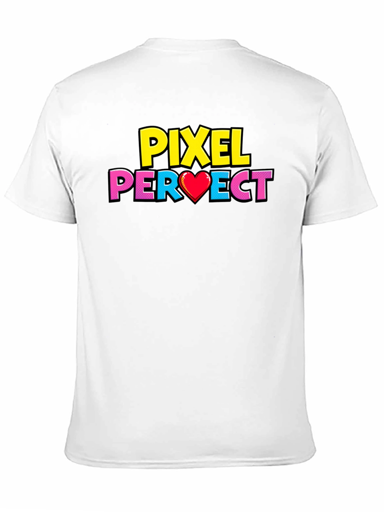 Pixel Perfect Graphic T-Shirt - Gamer Style Tee
