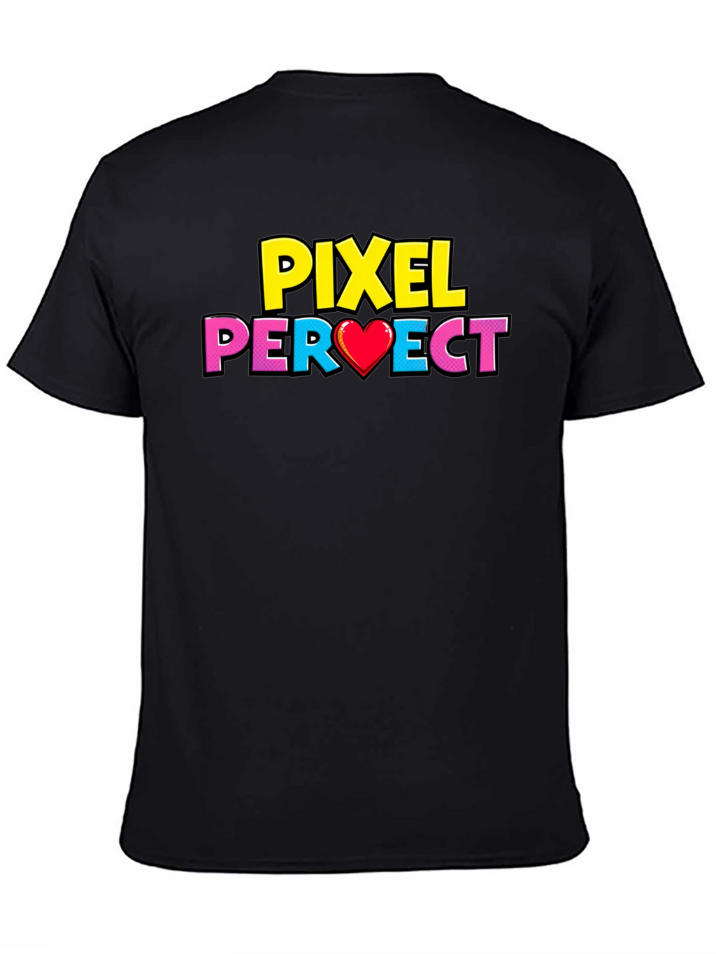 Pixel Perfect Graphic T-Shirt - Gamer Style Tee