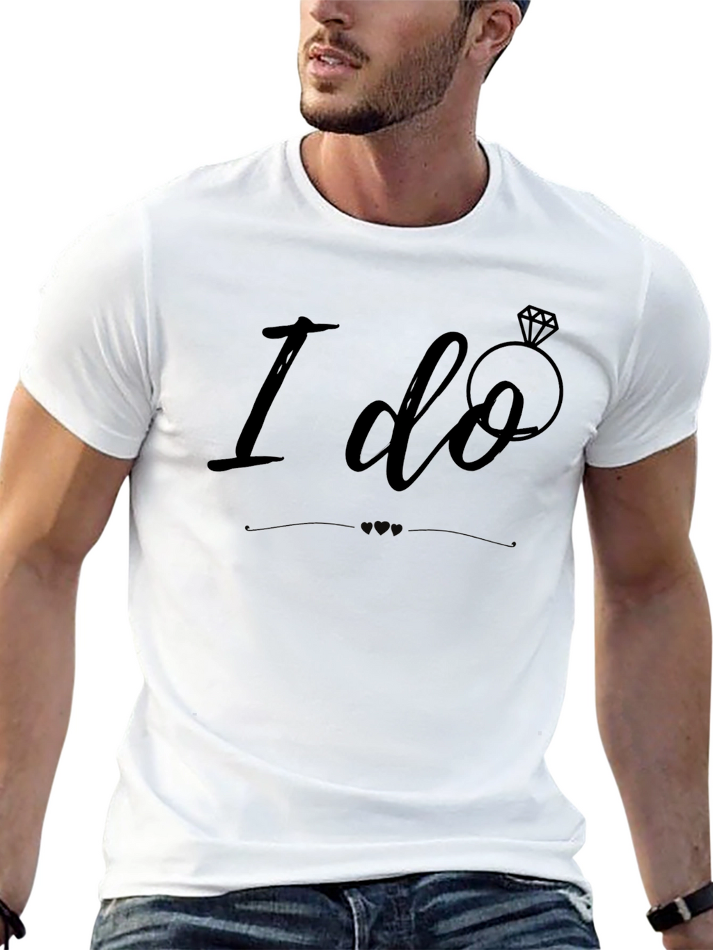 I Do Wedding T-Shirt - Stylish Bridal Tee