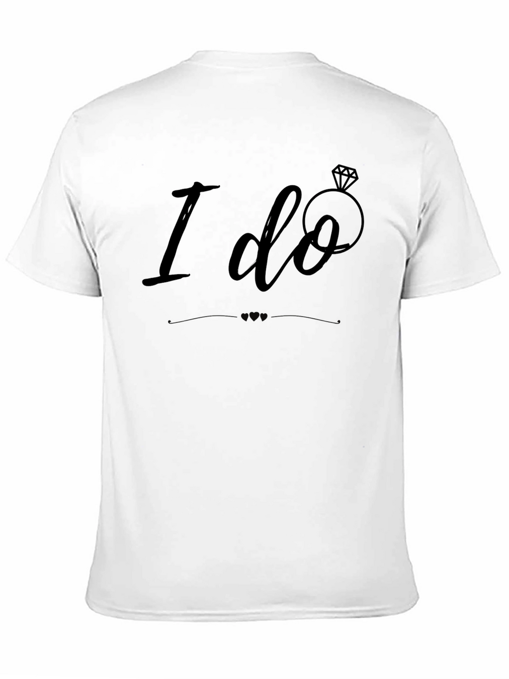 I Do Wedding T-Shirt - Stylish Bridal Tee