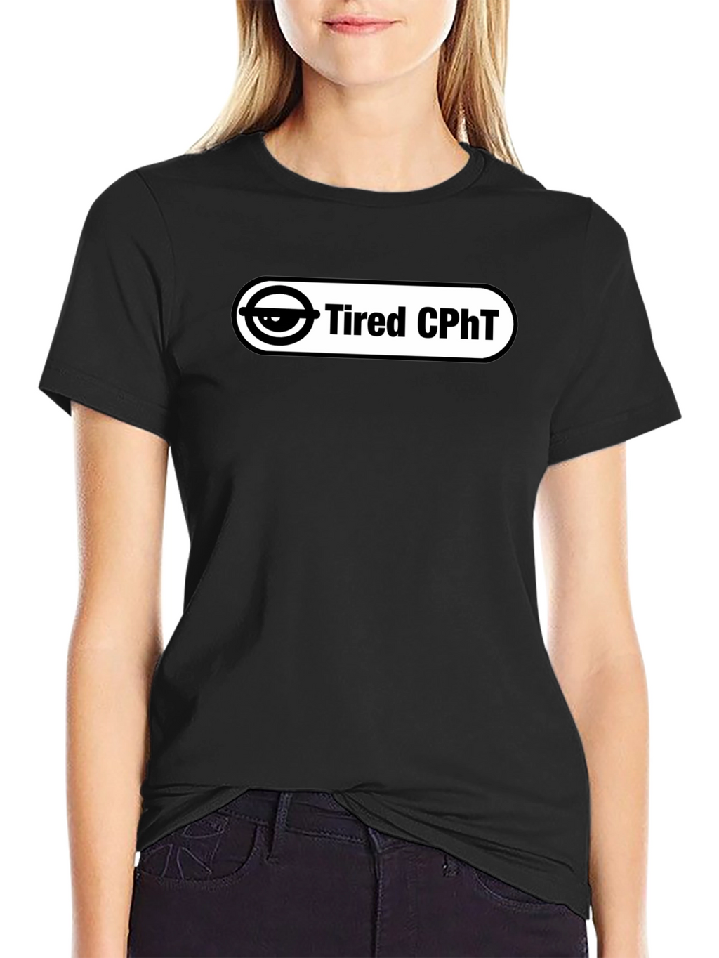 Tired CPHT Black Graphic Tee