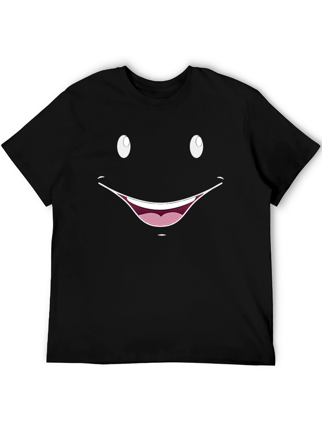 Smiley Face Graphic T-Shirt