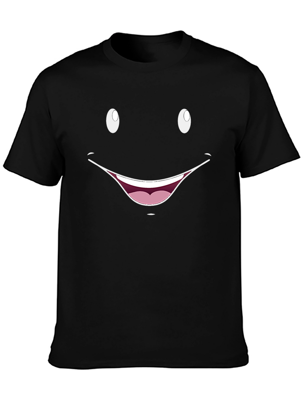Smiley Face Graphic T-Shirt