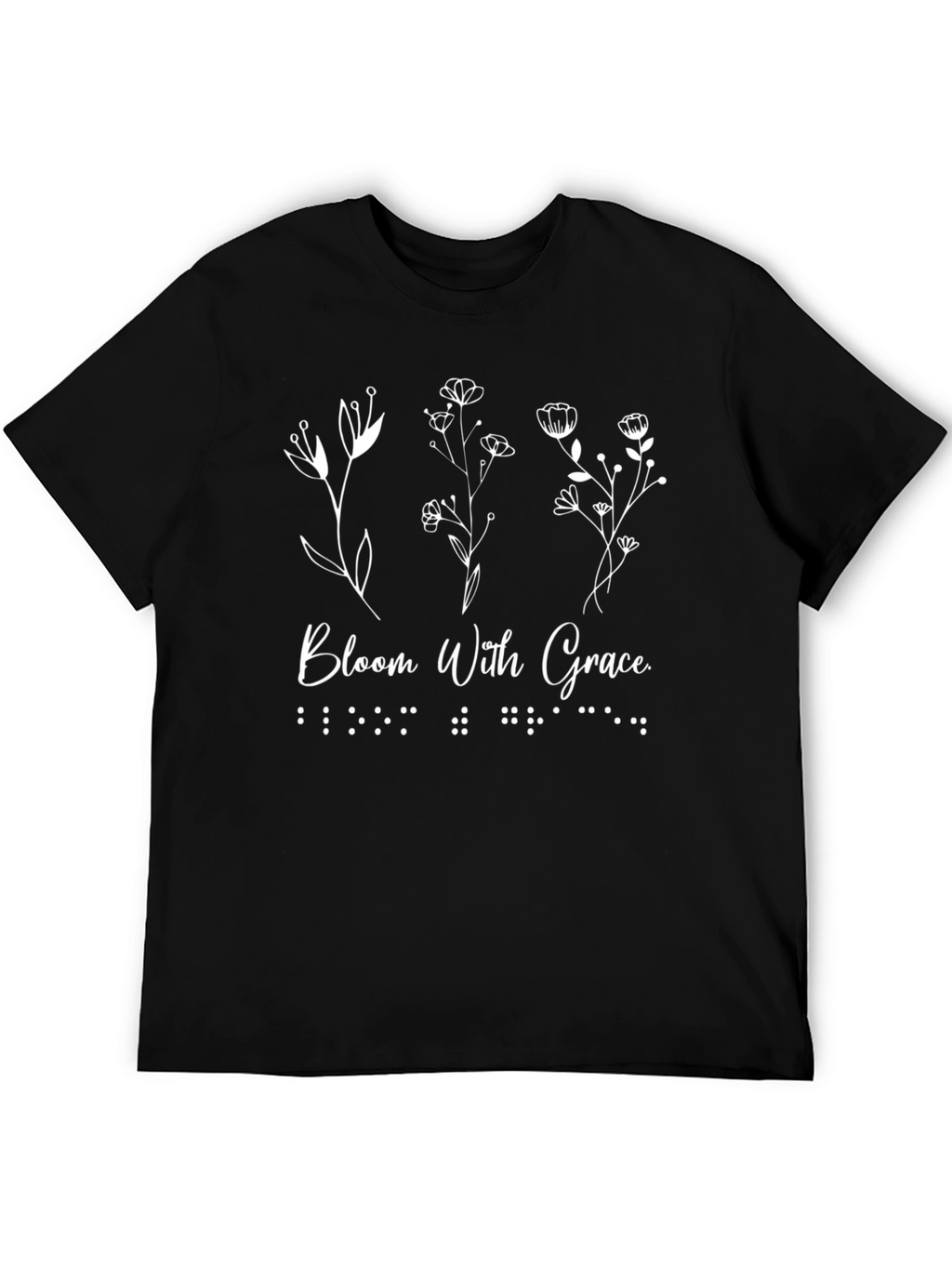 Bloom With Grace Graphic Tee - Inspiring & Stylish