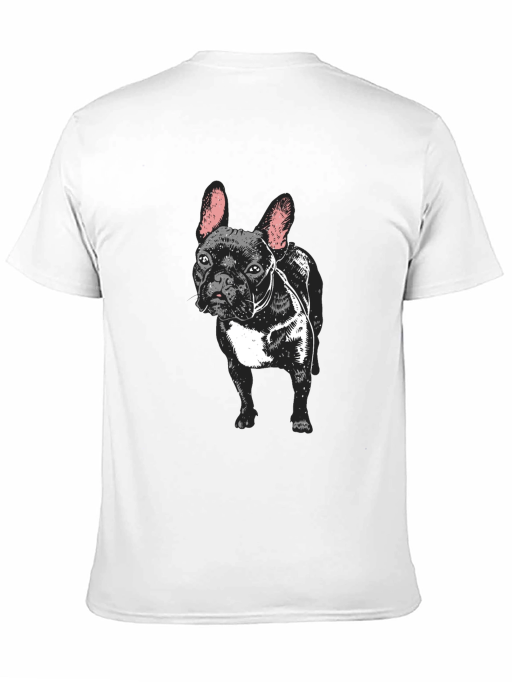 French Bulldog Graphic T-Shirt - Black