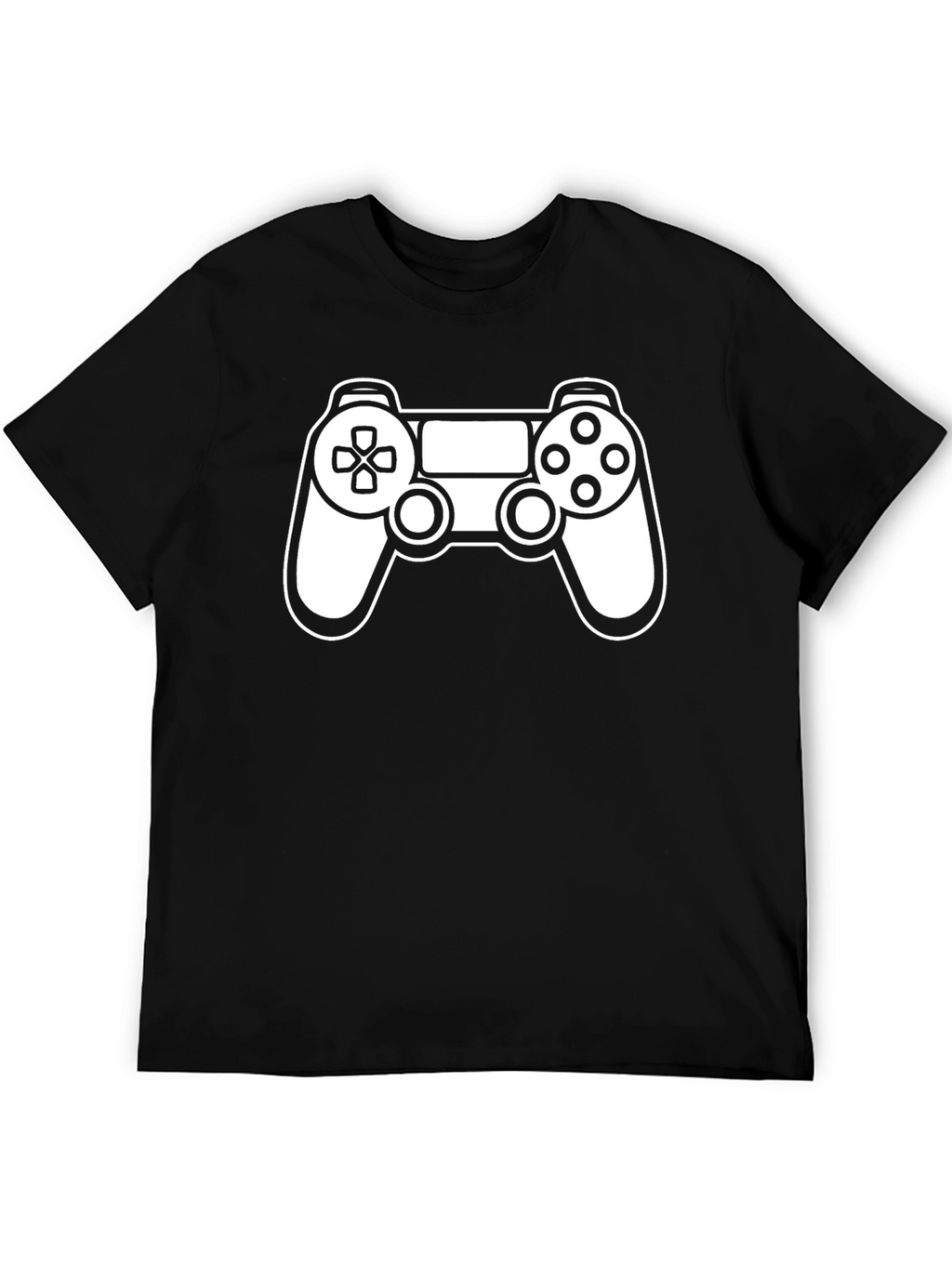 Gamer T-Shirt: Controller Graphic Tee - Black
