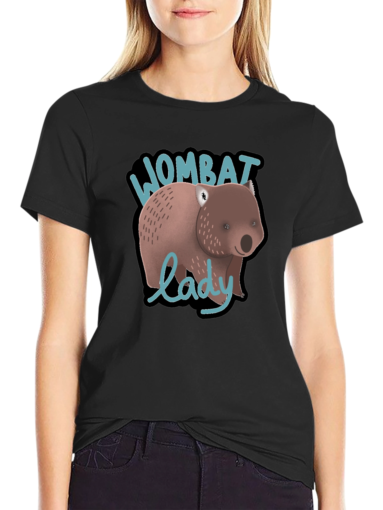 Wombat Lady T-Shirt