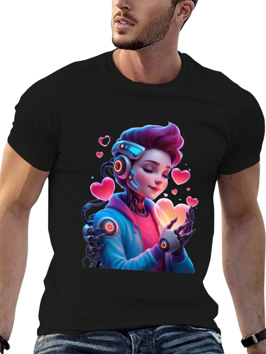 Cyberpunk Romance T-Shirt