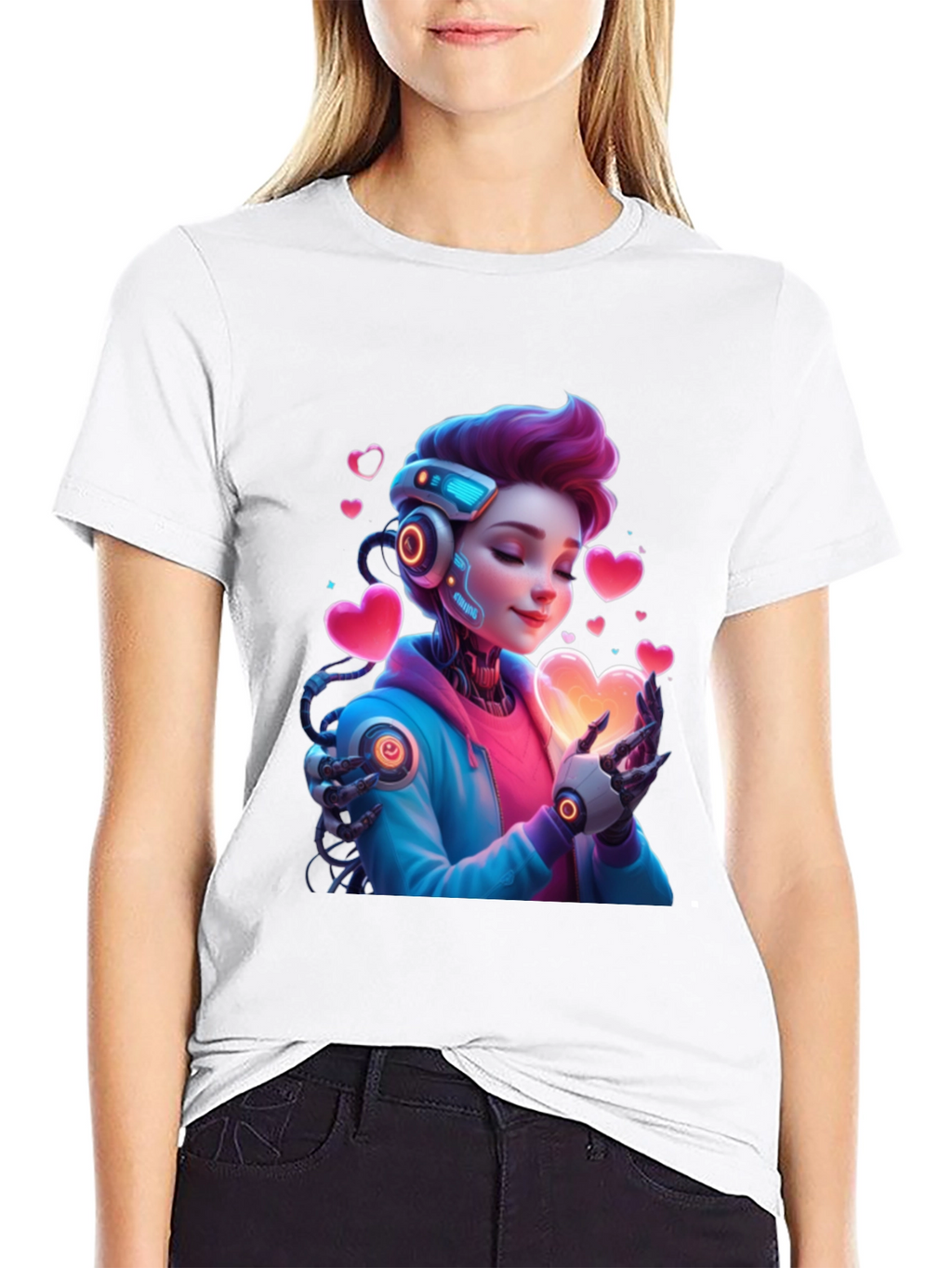 Cyberpunk Romance T-Shirt