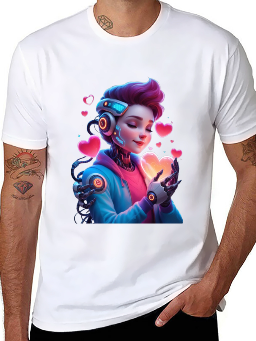 Cyberpunk Romance T-Shirt