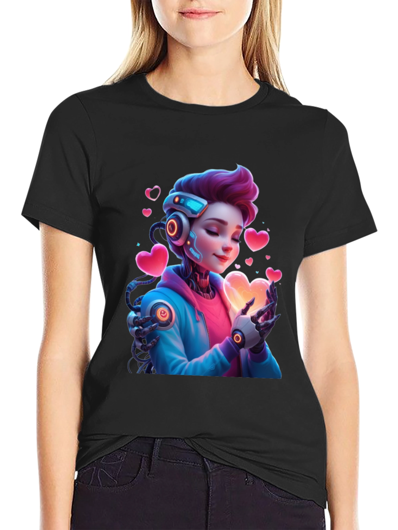 Cyberpunk Romance T-Shirt