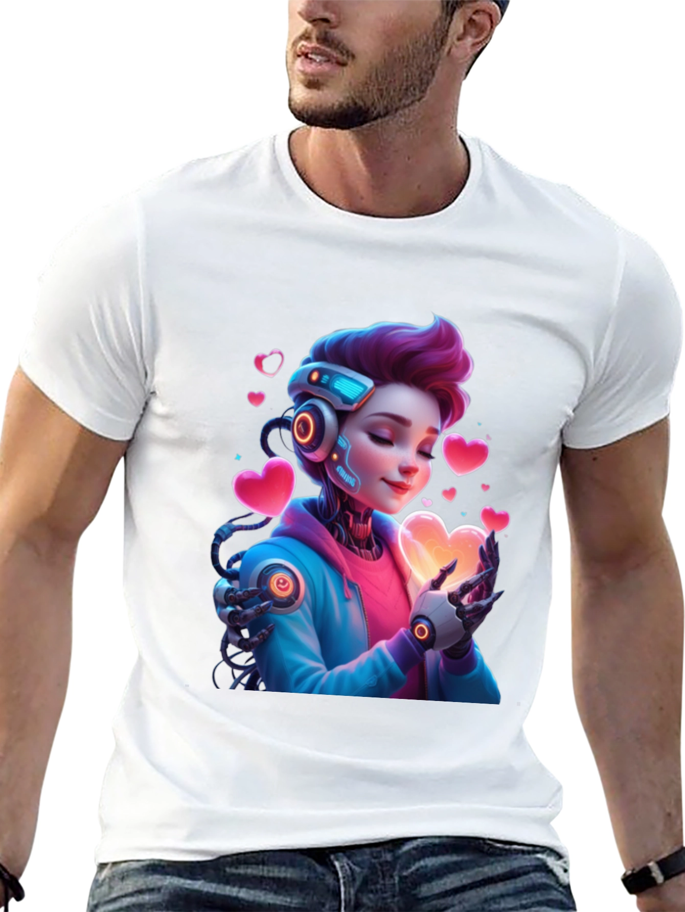 Cyberpunk Romance T-Shirt