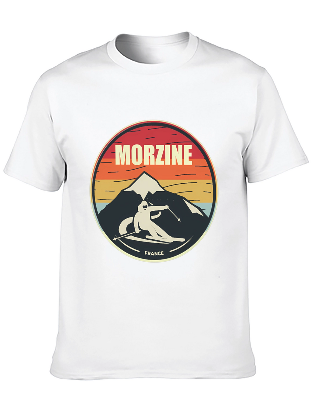 Morzine France Skiing T-Shirt