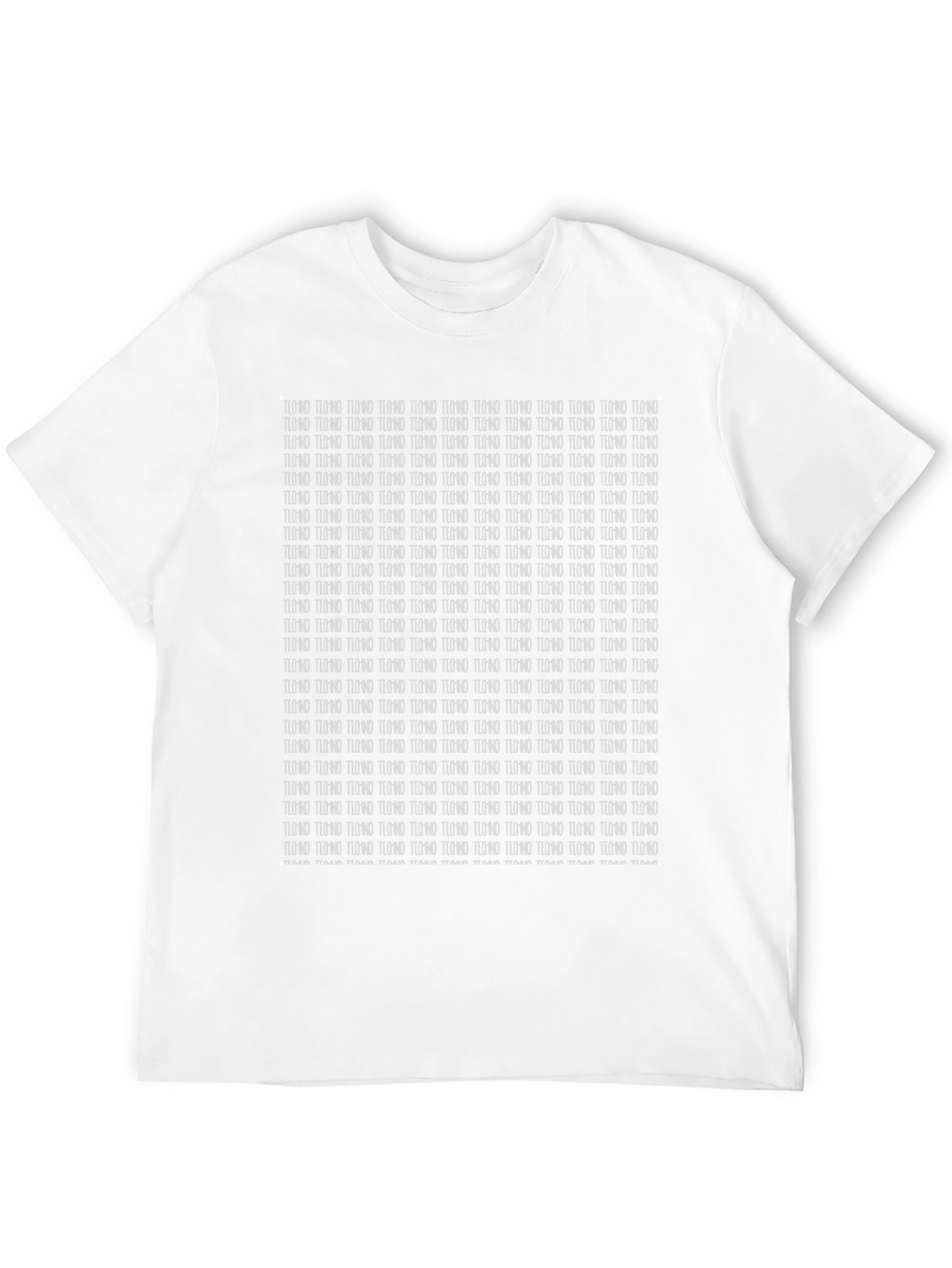 Techno Pattern Graphic T-Shirt