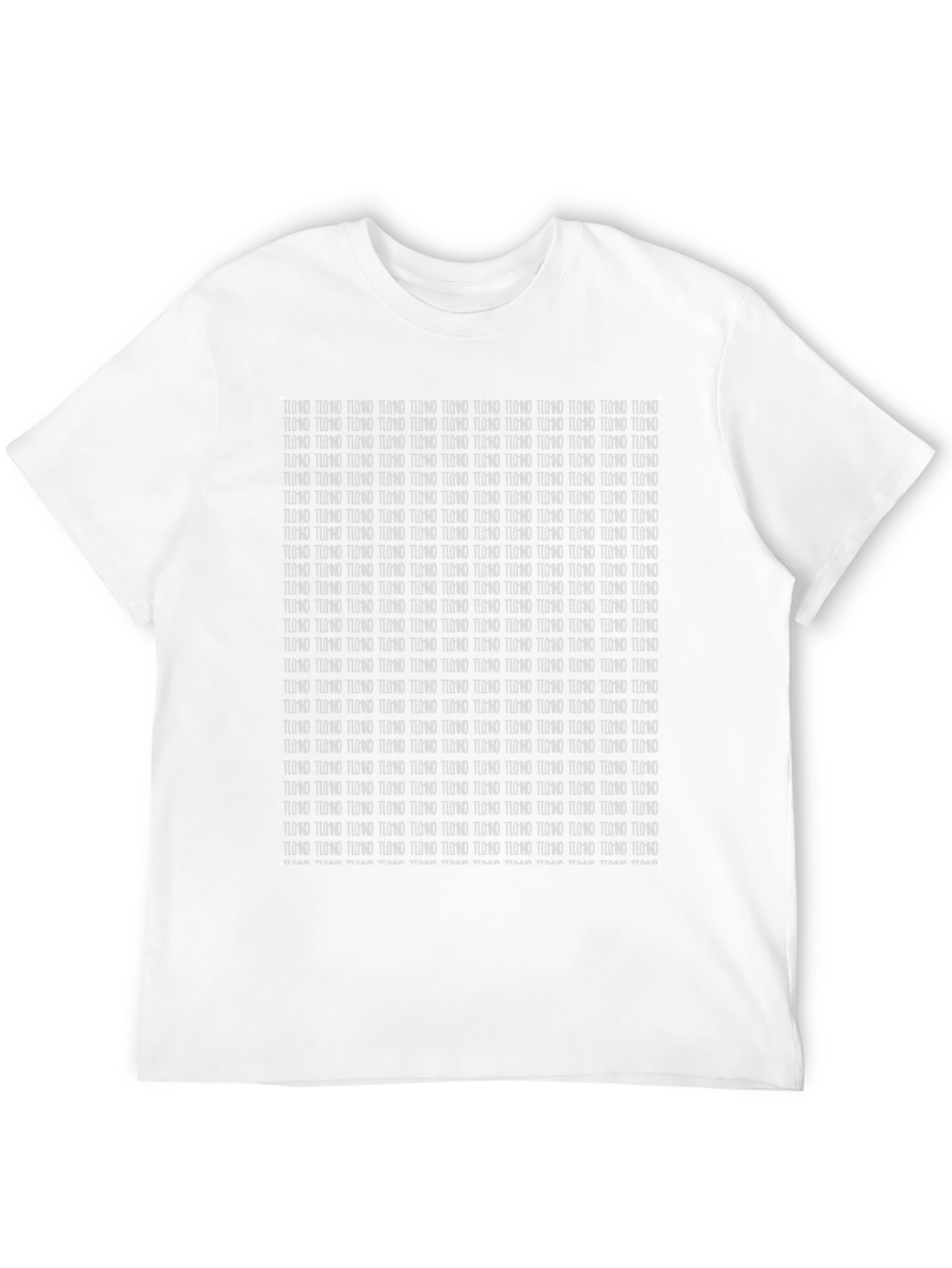 Techno Pattern Graphic T-Shirt