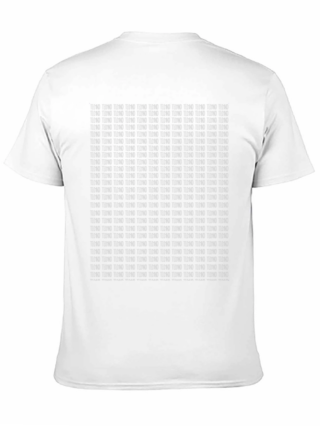 Techno Pattern Graphic T-Shirt