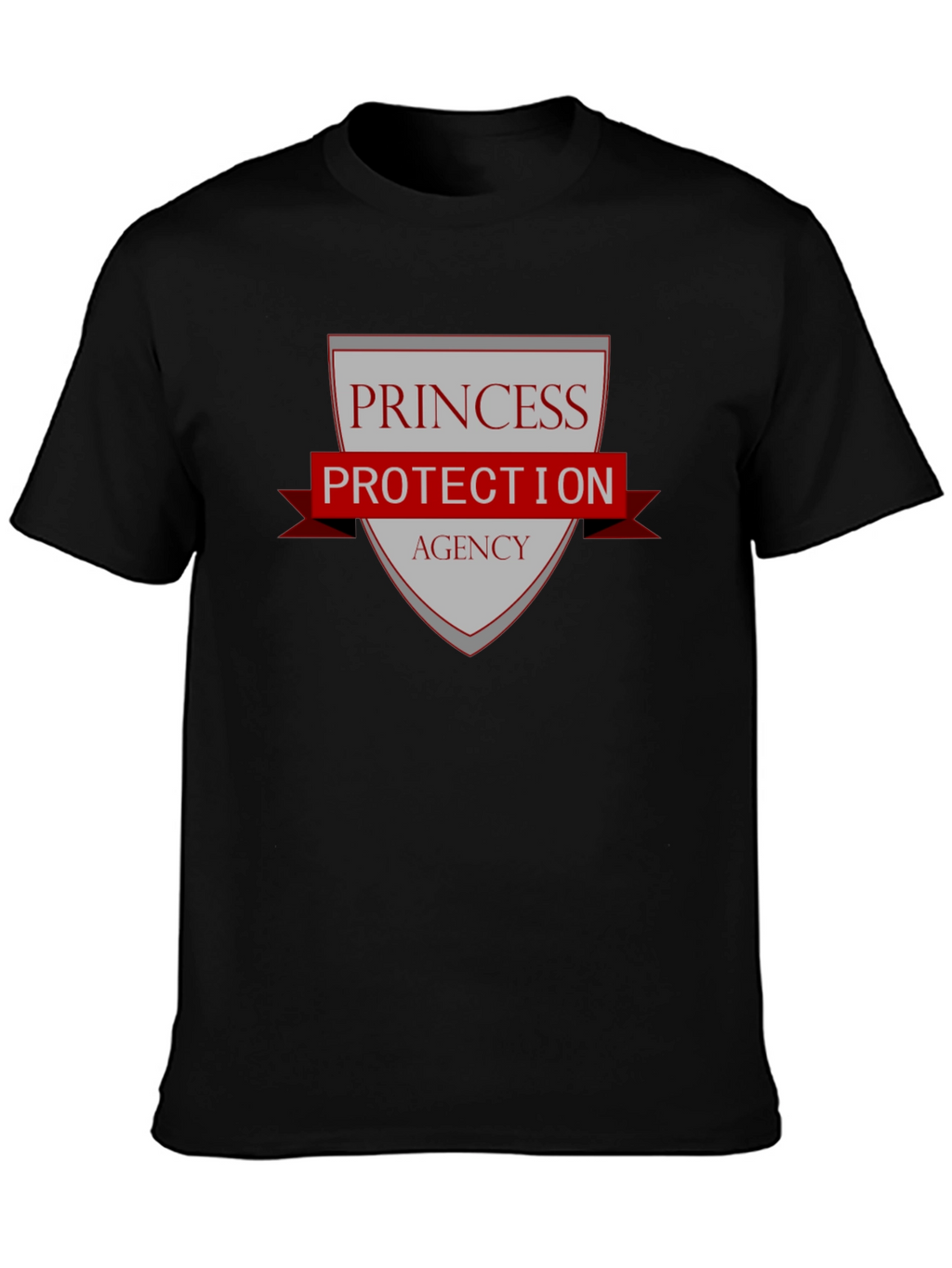 Princess Protection Agency Black T-Shirt