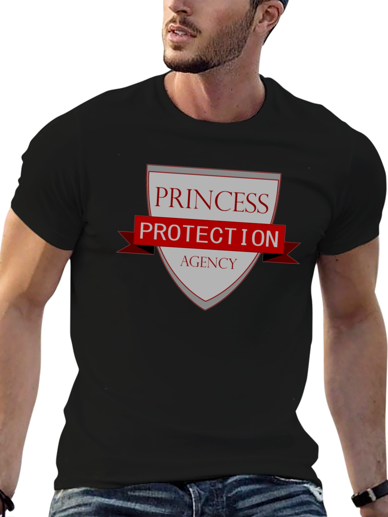 Princess Protection Agency Black T-Shirt