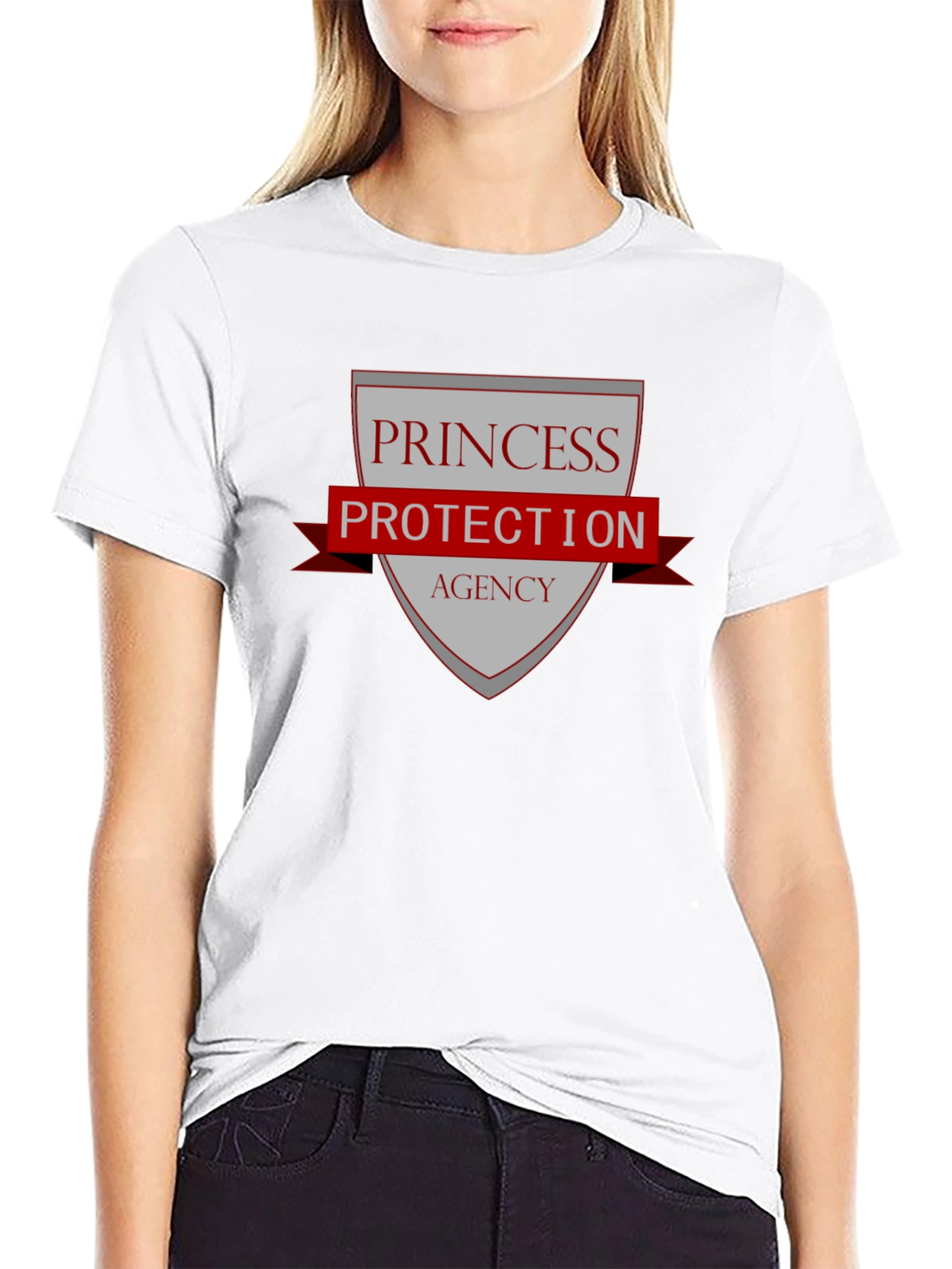 Princess Protection Agency Black T-Shirt