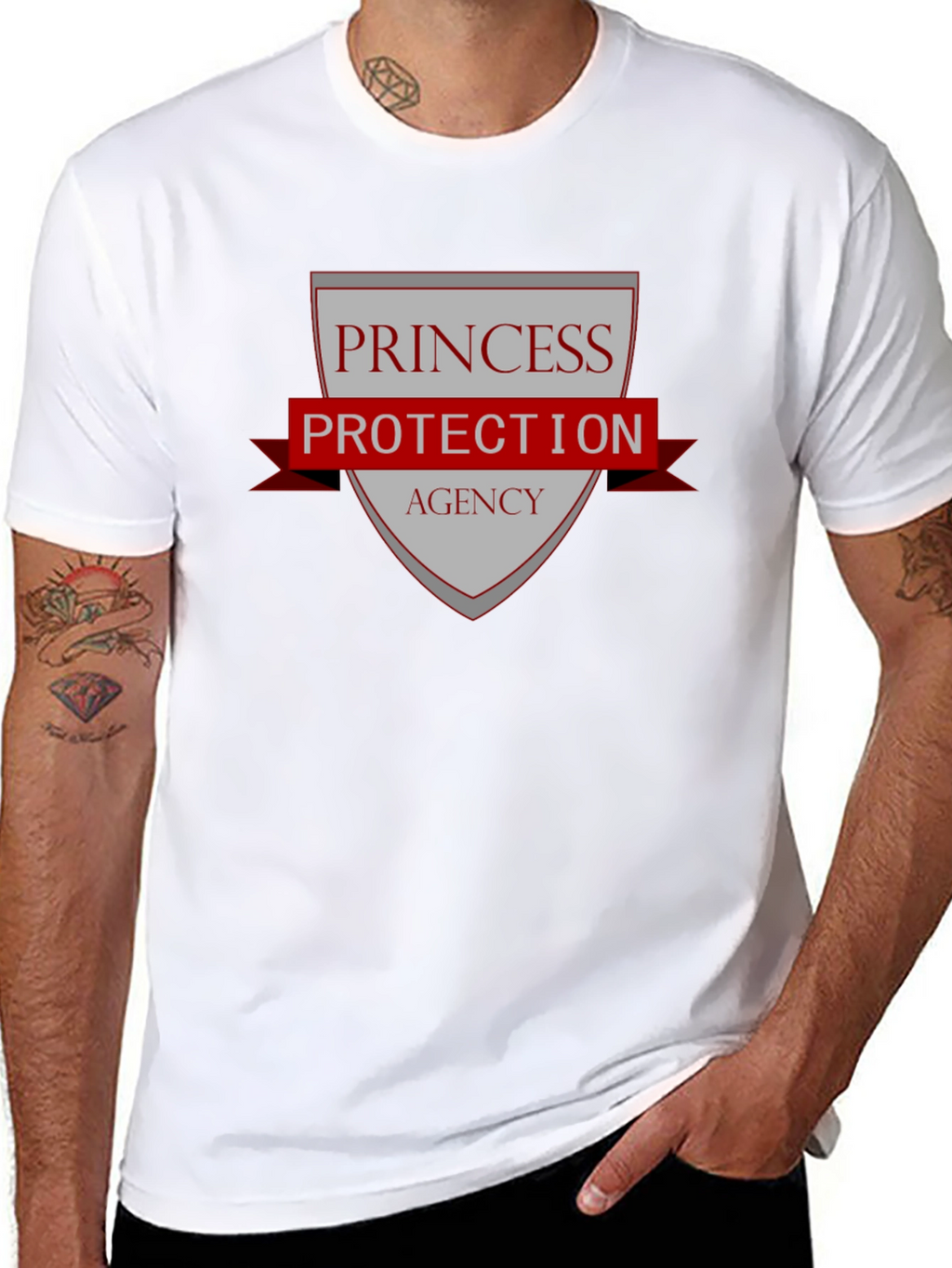Princess Protection Agency Black T-Shirt