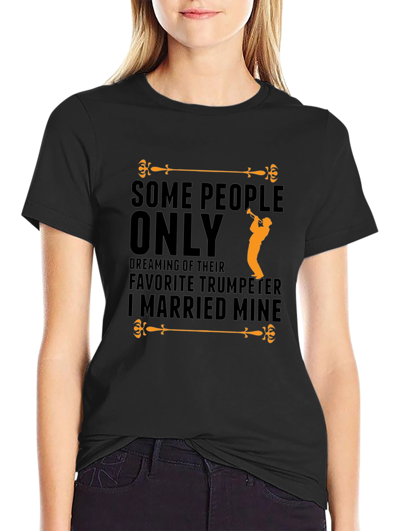 Favorite Trumpeter T-Shirt - Musicians Wife Gift