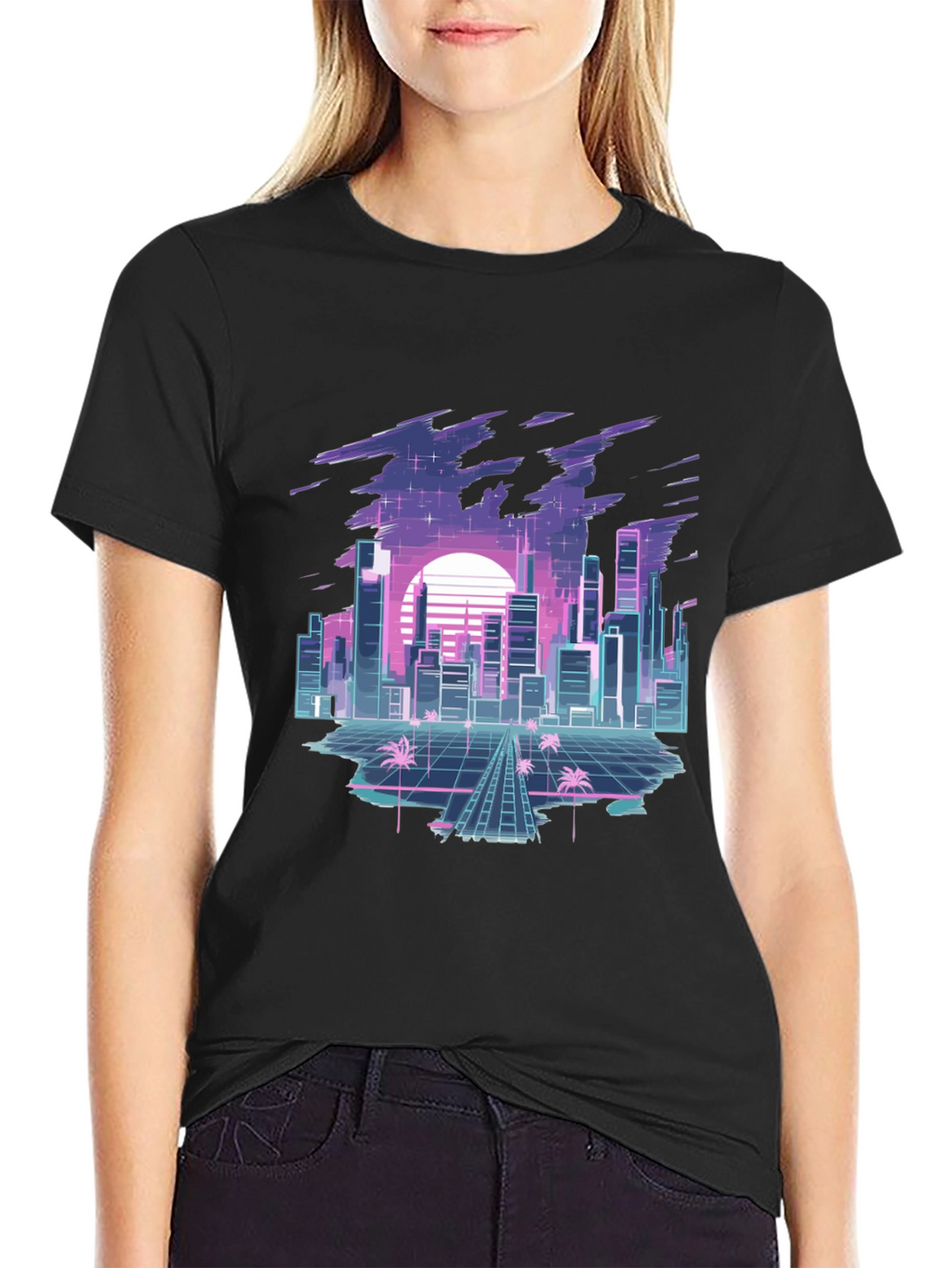 Retro Cityscape T-Shirt