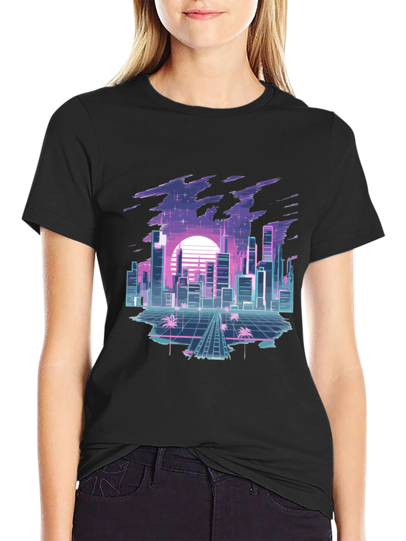 Retro Cityscape T-Shirt