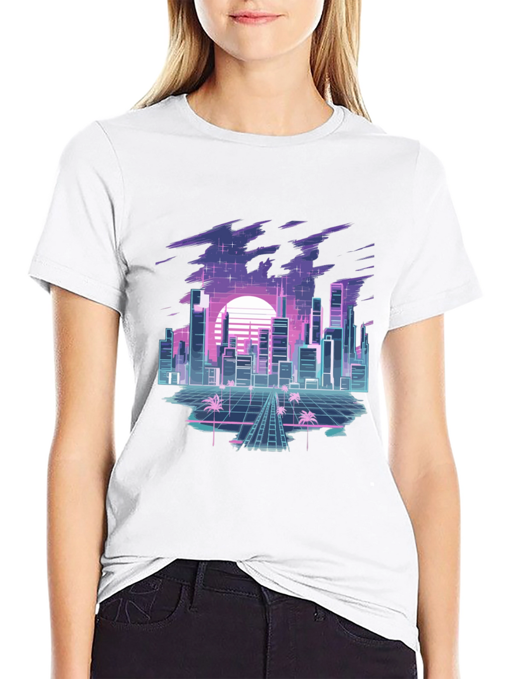 Retro Cityscape T-Shirt