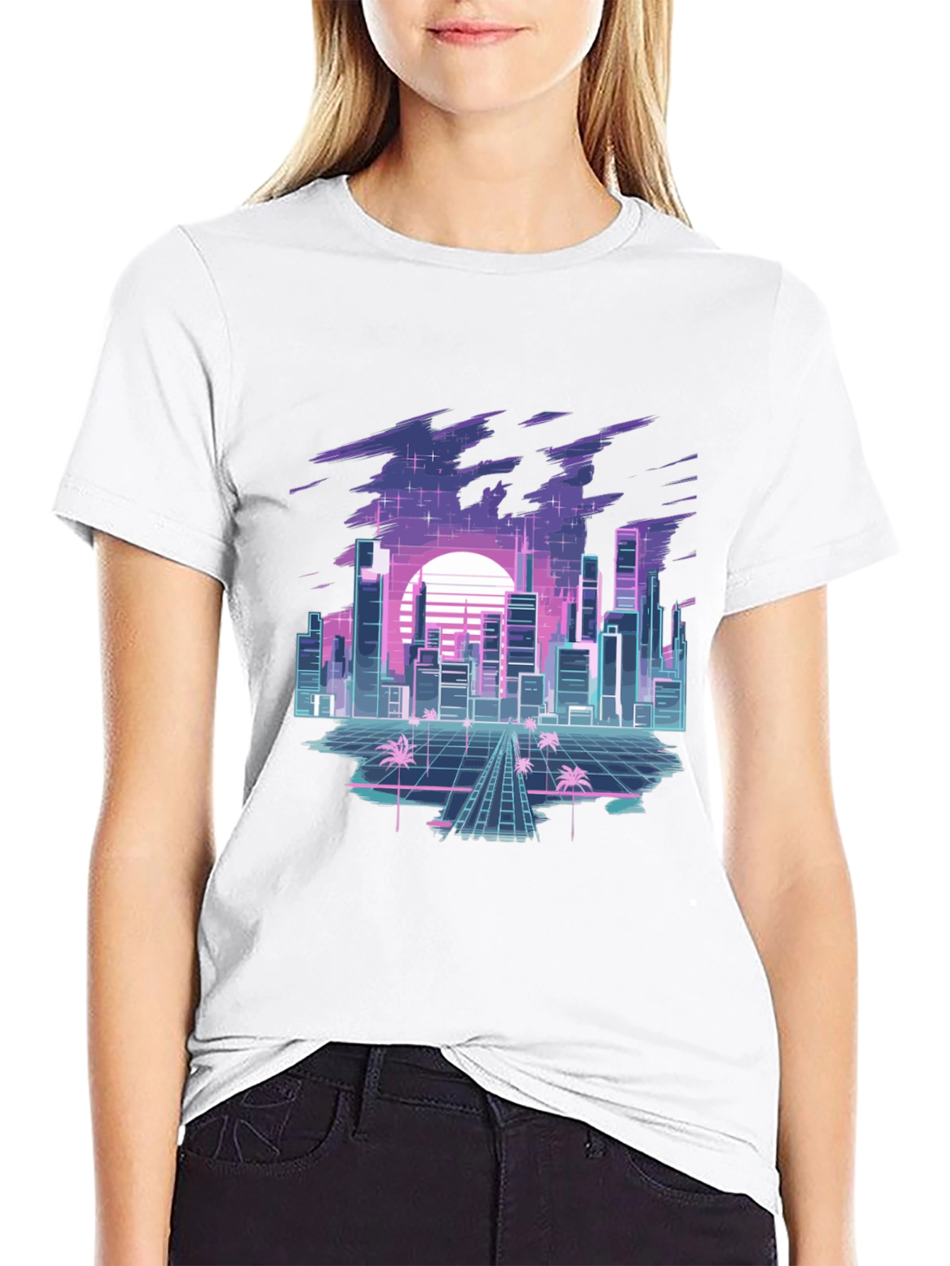 Retro Cityscape T-Shirt