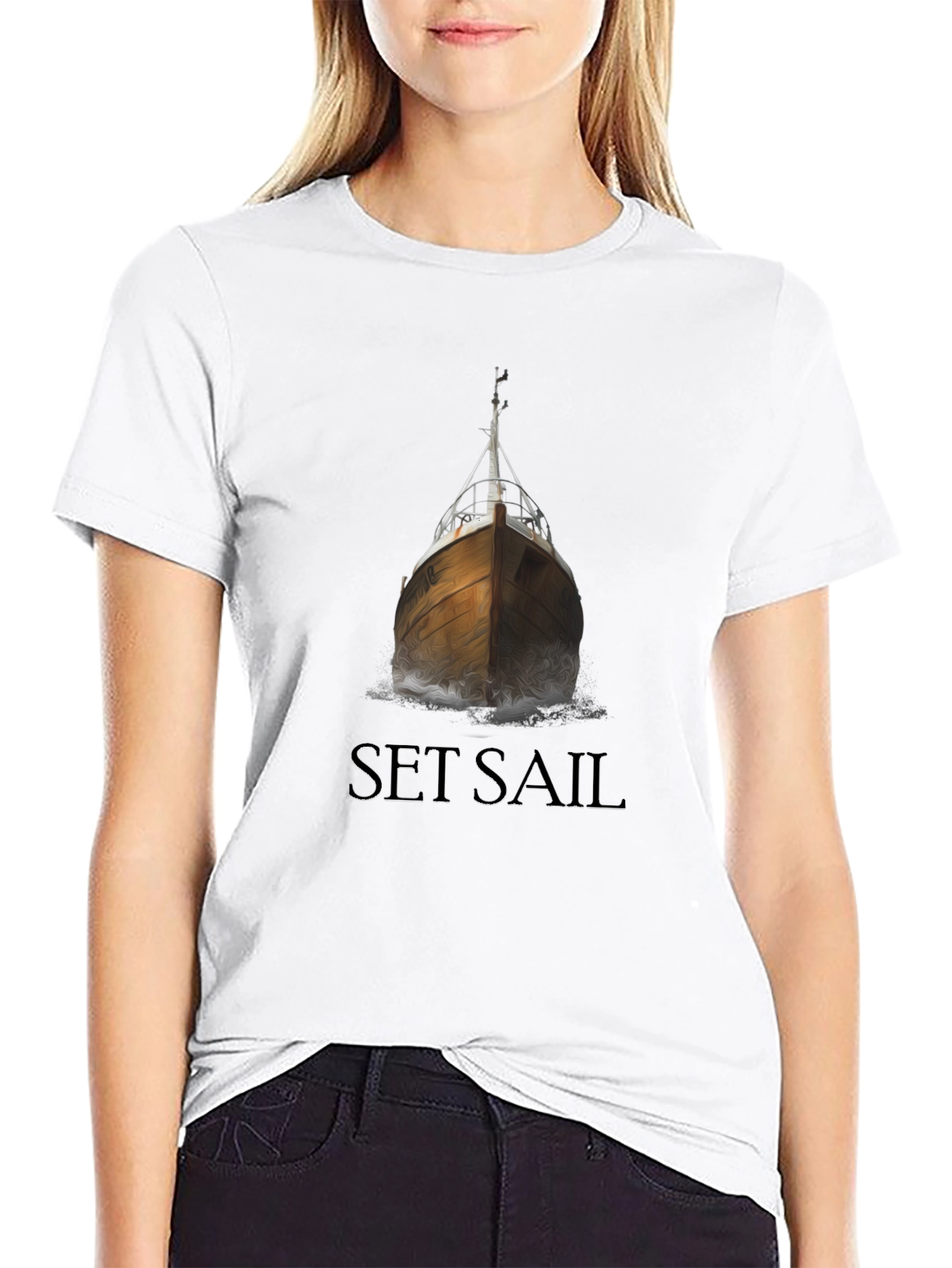Set Sail T-Shirt: Nautical Adventure Apparel