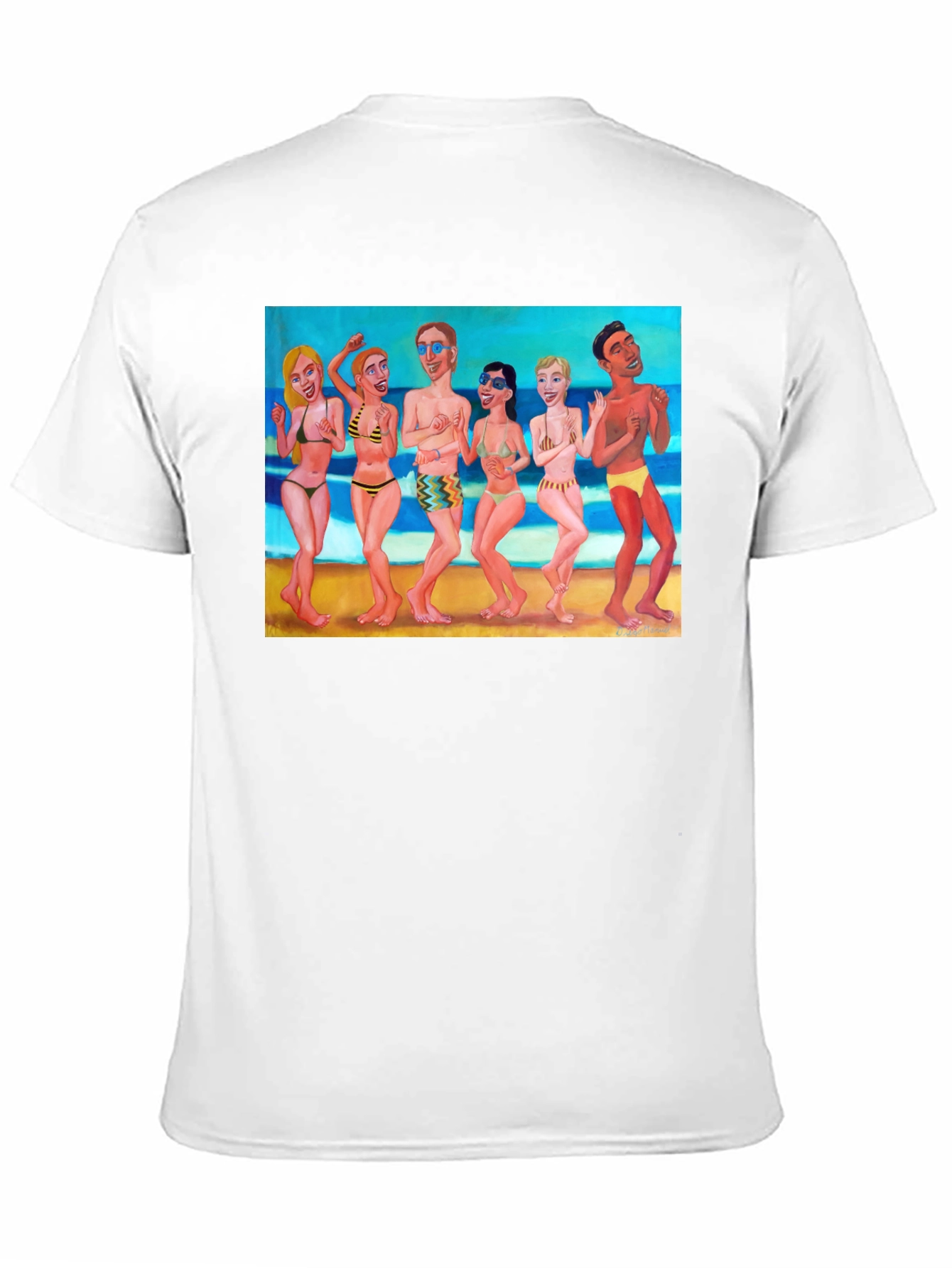 Beach Party Graphic Tee - Fun in the Sun!