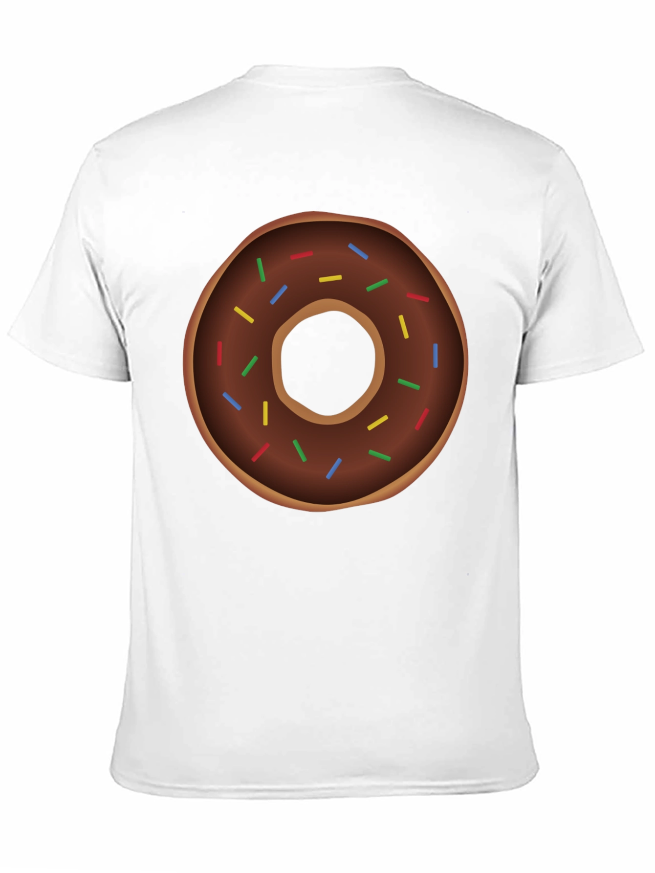 Novelty Donut Graphic T-Shirt - Casual & Fun!