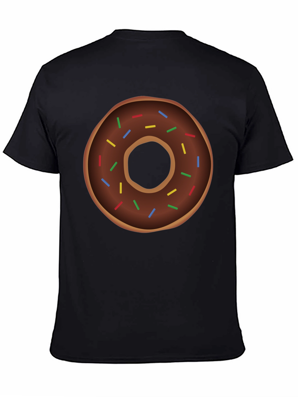 Novelty Donut Graphic T-Shirt - Casual & Fun!